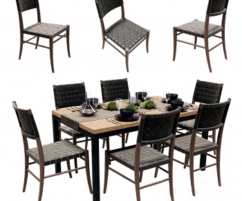 Modern Dining Table And Chairs-ID:569556956