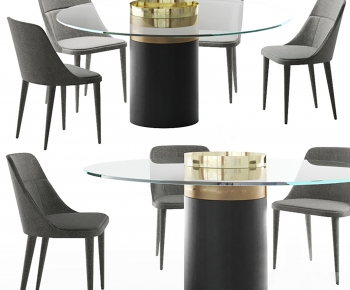 Modern Dining Table And Chairs-ID:919518956