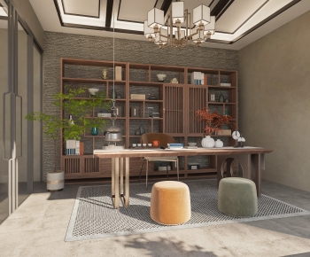New Chinese Style Tea House-ID:523478983