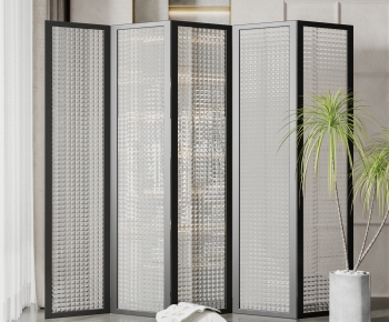 Modern Metal Screen Partition-ID:615838059
