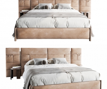 Modern Double Bed-ID:449692018