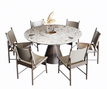 Modern Dining Table And Chairs-ID:500193128