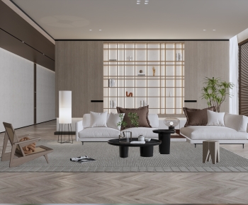 Modern A Living Room-ID:820126062