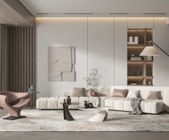 Modern A Living Room-ID:356848001