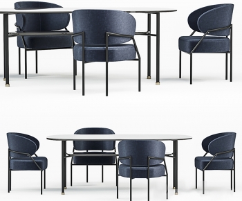 Modern Dining Table And Chairs-ID:973362924