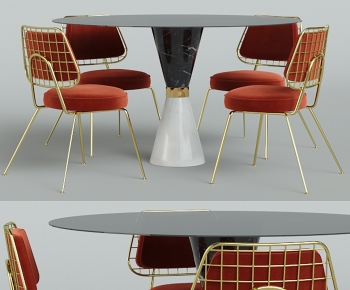 Modern Dining Table And Chairs-ID:273017888