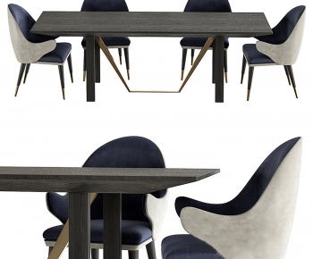 Modern Dining Table And Chairs-ID:400005104