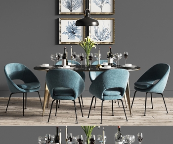 Modern Dining Table And Chairs-ID:276439913