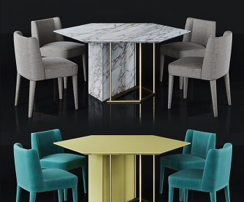 Modern Dining Table And Chairs-ID:167401084