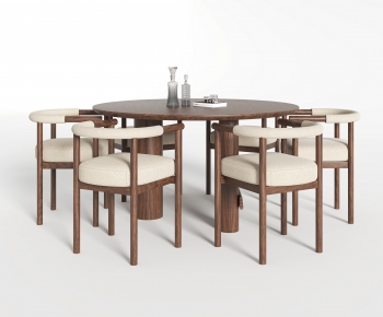 Modern Dining Table And Chairs-ID:611085891