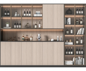 Modern Wine Cabinet-ID:714375976