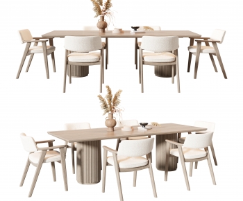 Modern Dining Table And Chairs-ID:966309071