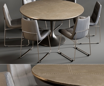 Modern Dining Table And Chairs-ID:923124077