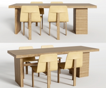 Modern Dining Table And Chairs-ID:541405923