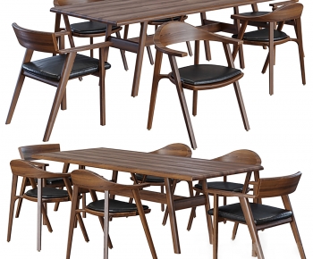 Modern Dining Table And Chairs-ID:752899892