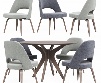 Modern Dining Table And Chairs-ID:980644949