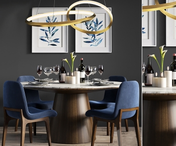 Modern Dining Table And Chairs-ID:988848928