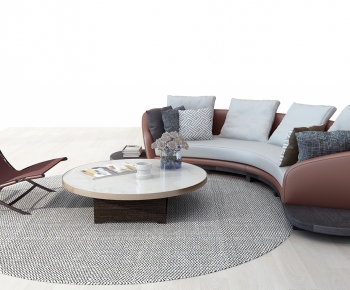 Modern Curved Sofa-ID:791842948