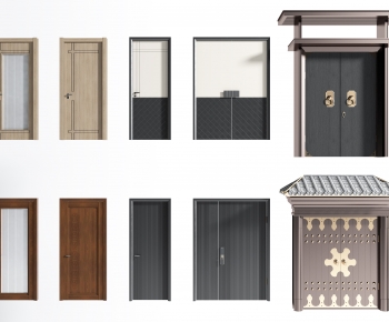New Chinese Style Door-ID:100069014