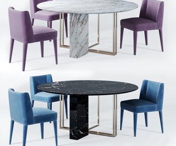Modern Dining Table And Chairs-ID:884561069