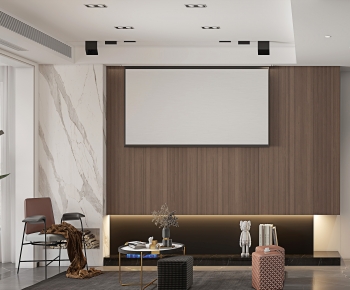 Modern A Living Room-ID:953017003