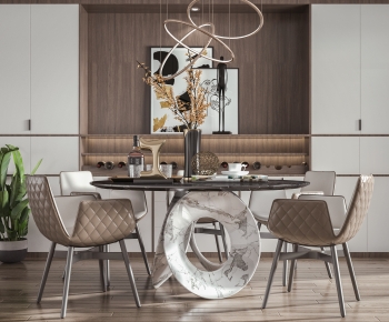 Modern Dining Table And Chairs-ID:584887984