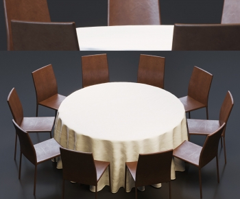Modern Dining Table And Chairs-ID:835995914