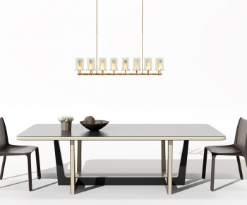 Modern Dining Table And Chairs-ID:206398013