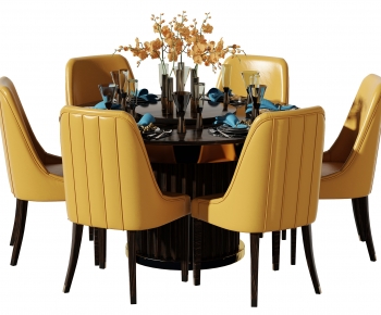 Modern Dining Table And Chairs-ID:206295019