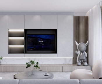 Modern A Living Room-ID:202807905