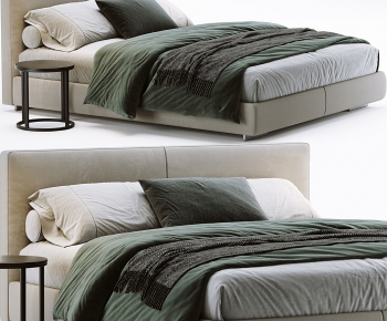 Modern Double Bed-ID:509408001