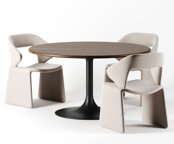 Modern Dining Table And Chairs-ID:565819714