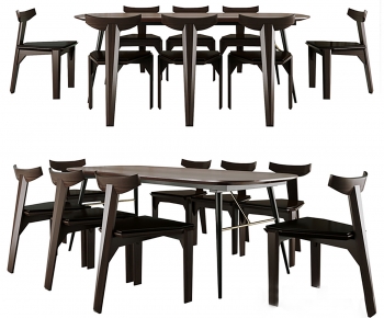 Modern Dining Table And Chairs-ID:422054055