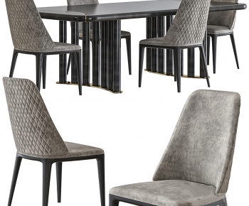 Modern Dining Table And Chairs-ID:916677954