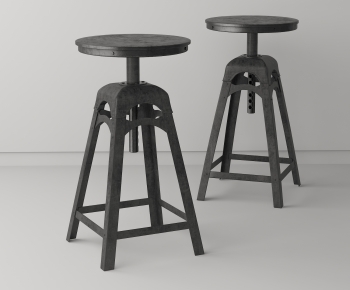 Industrial Style Bar Chair-ID:718780991