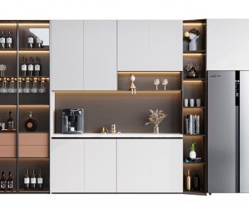 Modern Wine Cabinet-ID:939922098