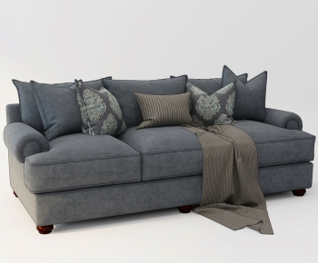 European Style Three-seat Sofa-ID:268852955