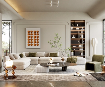 Modern A Living Room-ID:207180023