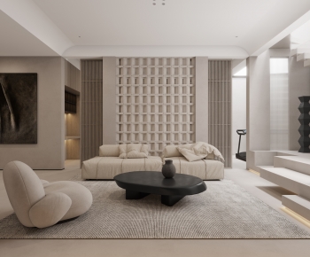 Wabi-sabi Style A Living Room-ID:825779918