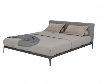 Modern Double Bed-ID:324840079