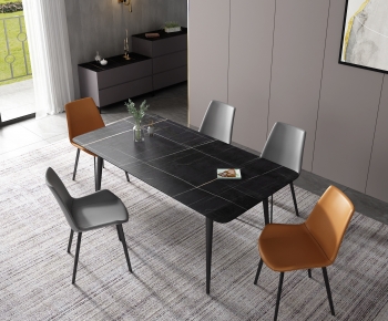 Modern Dining Table And Chairs-ID:855732922