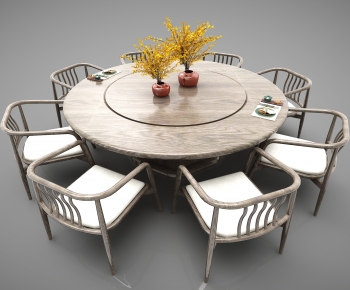 Modern Dining Table And Chairs-ID:935925964