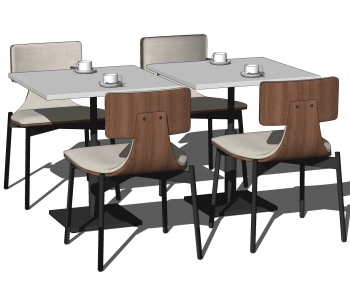 Modern Dining Table And Chairs-ID:408416991