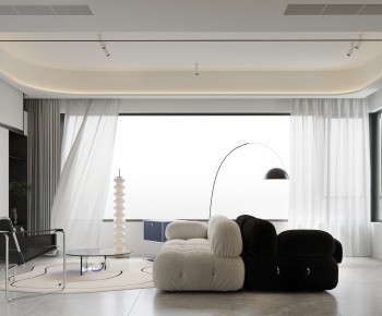 Modern A Living Room-ID:971486096