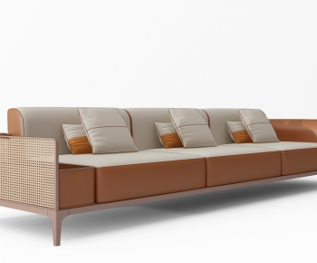 New Chinese Style Three-seat Sofa-ID:324965951