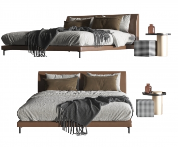 Modern Double Bed-ID:440186985