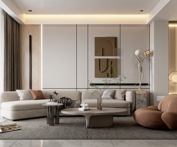 Wabi-sabi Style A Living Room-ID:941226967