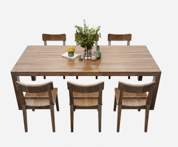 Modern Dining Table And Chairs-ID:538366089