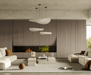 Wabi-sabi Style A Living Room-ID:481698994