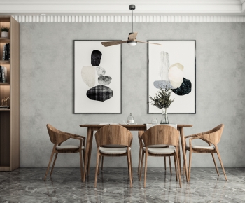 Modern Dining Table And Chairs-ID:832827094